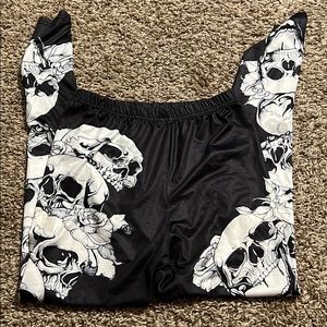 Skull Graphic Leggings